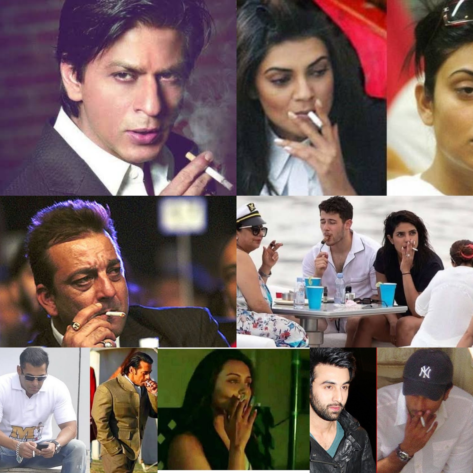 Real-Life Chainsmokers of Bollywood
