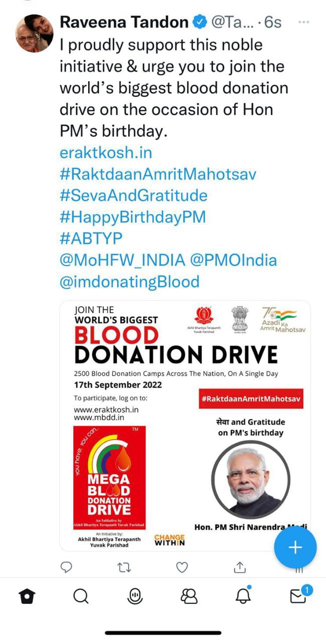 blood donation drive