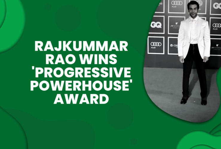 Rajkummar Rao wins 'Progressive Powerhouse' award